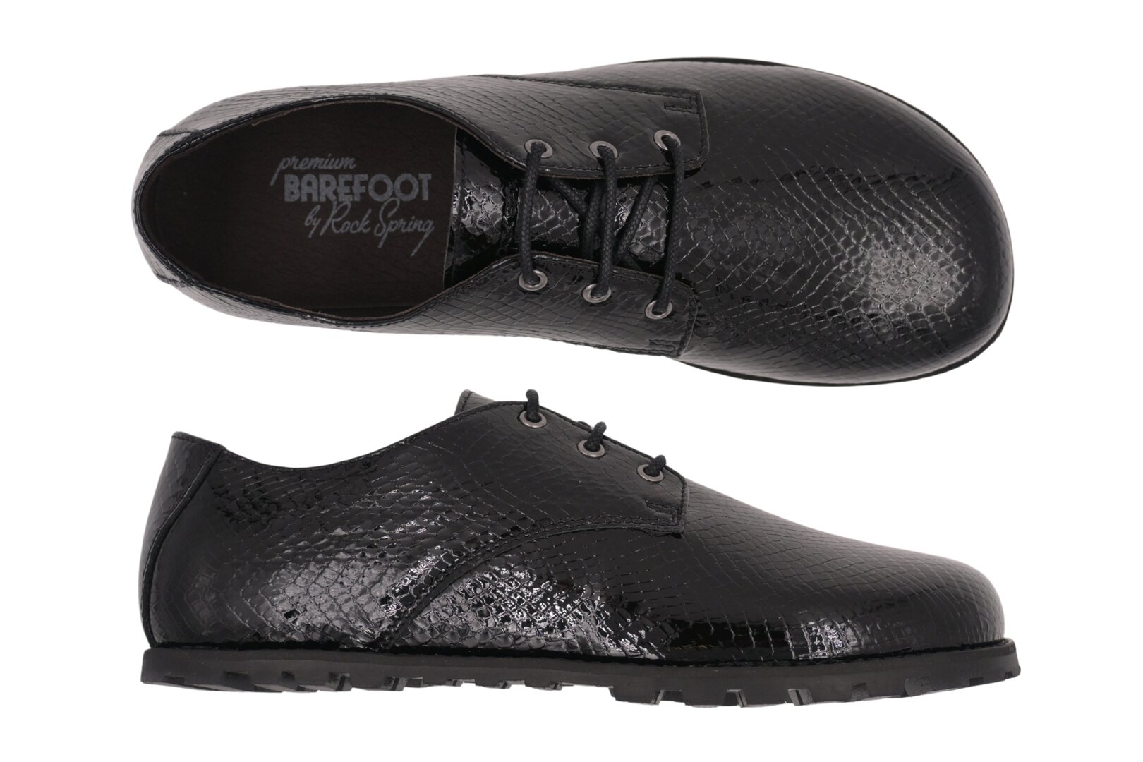 BIG ROX SNAKE PATENT BLACK