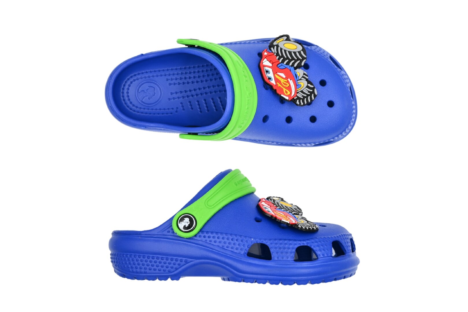 DĚTSKÉ CLOGS BLUE/CARS