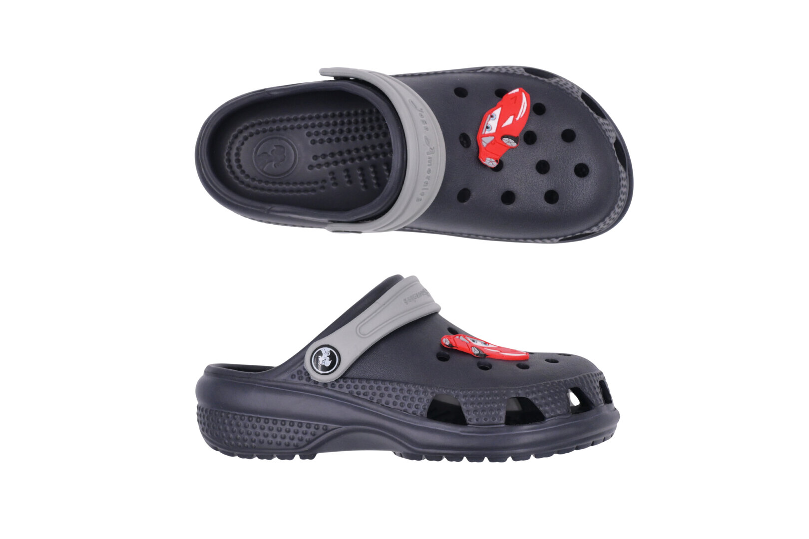 DĚTSKÉ CLOGS NAVY/CARS