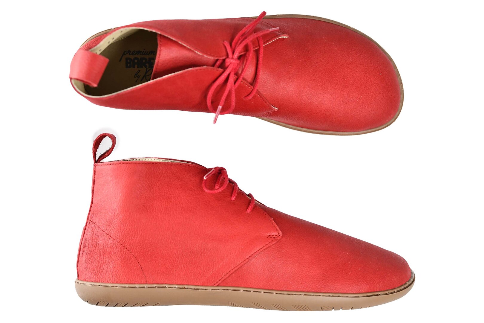 ETON TUMBLED NUBUCK RED