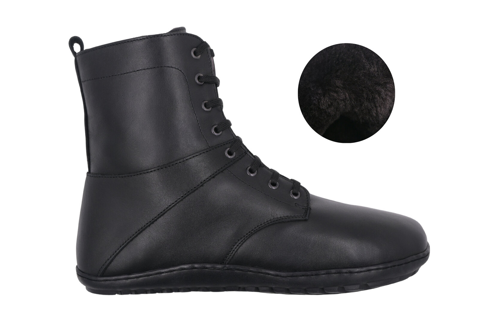 HAMBURG WINTER NAPPA MUSTANG BLACK