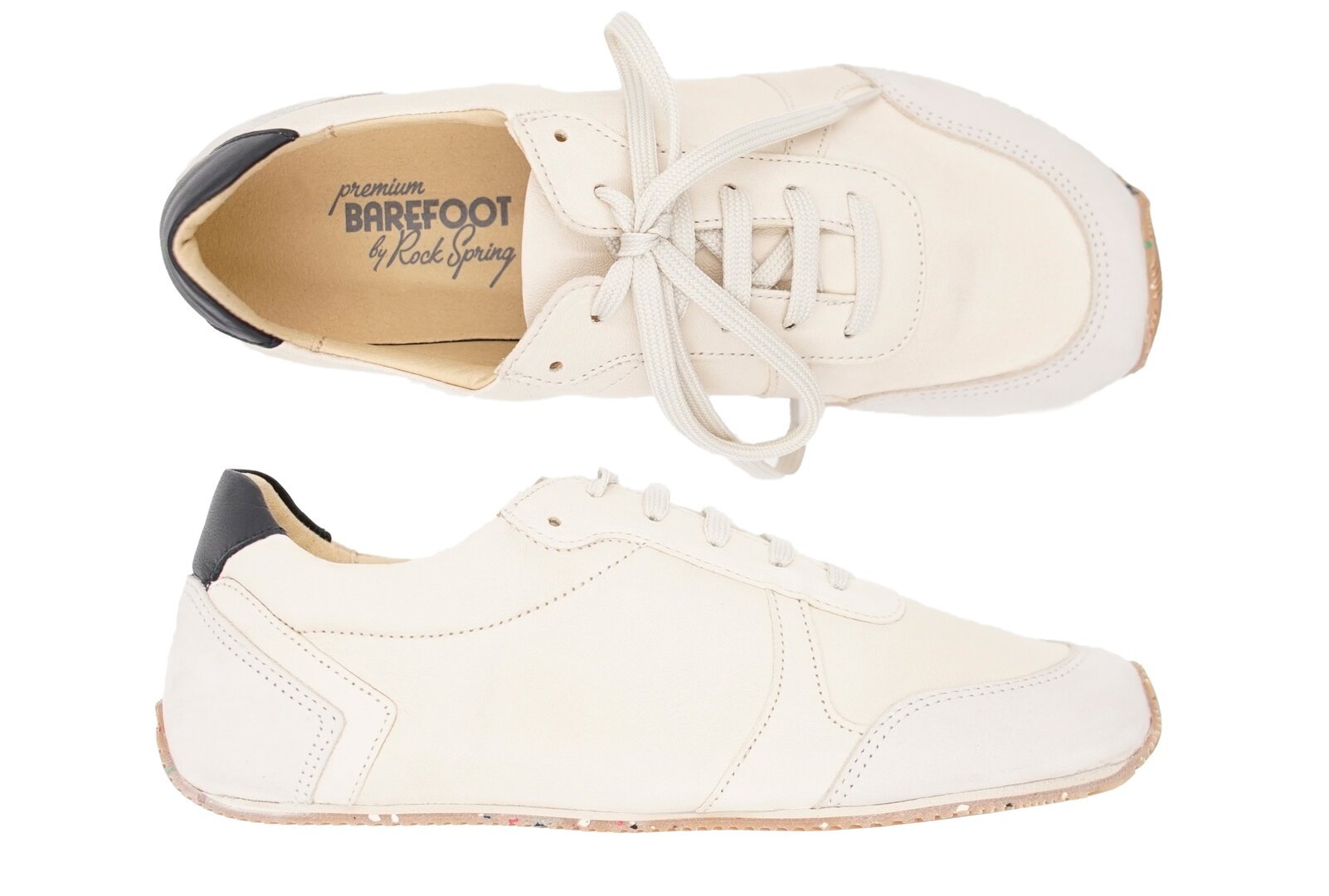 LUGANA NUBUCK OFF WHITE/BLACK