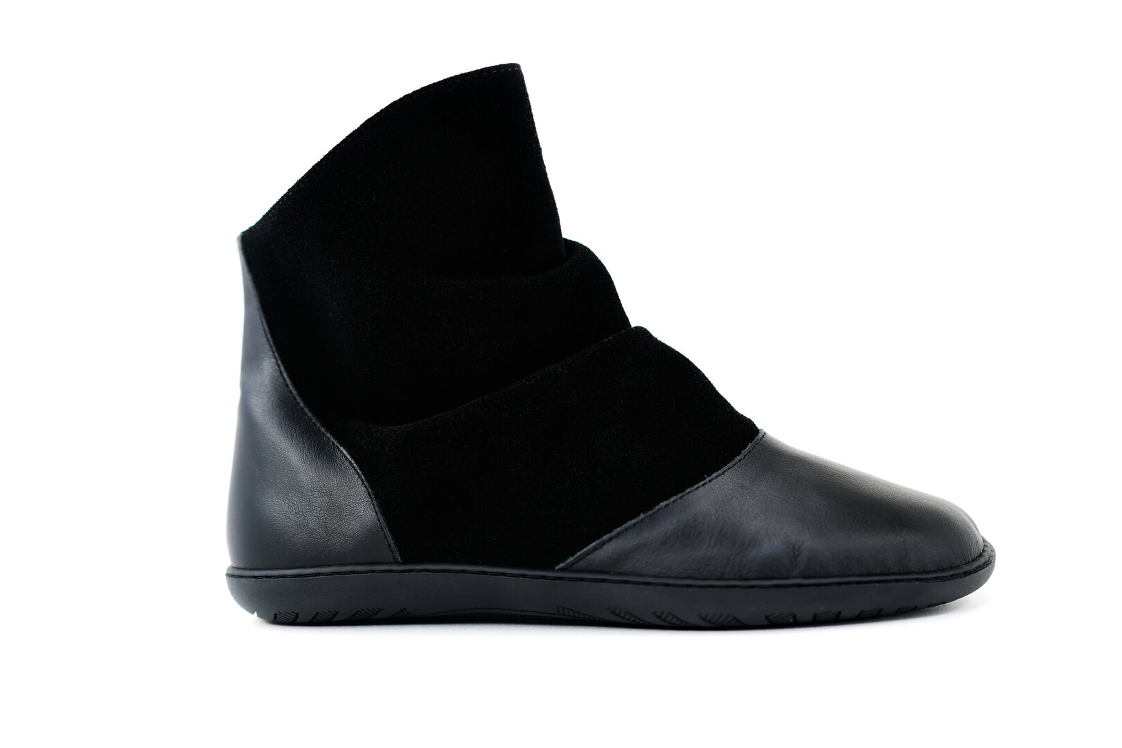 LYON SOFTY/OILED SUEDE BLACK