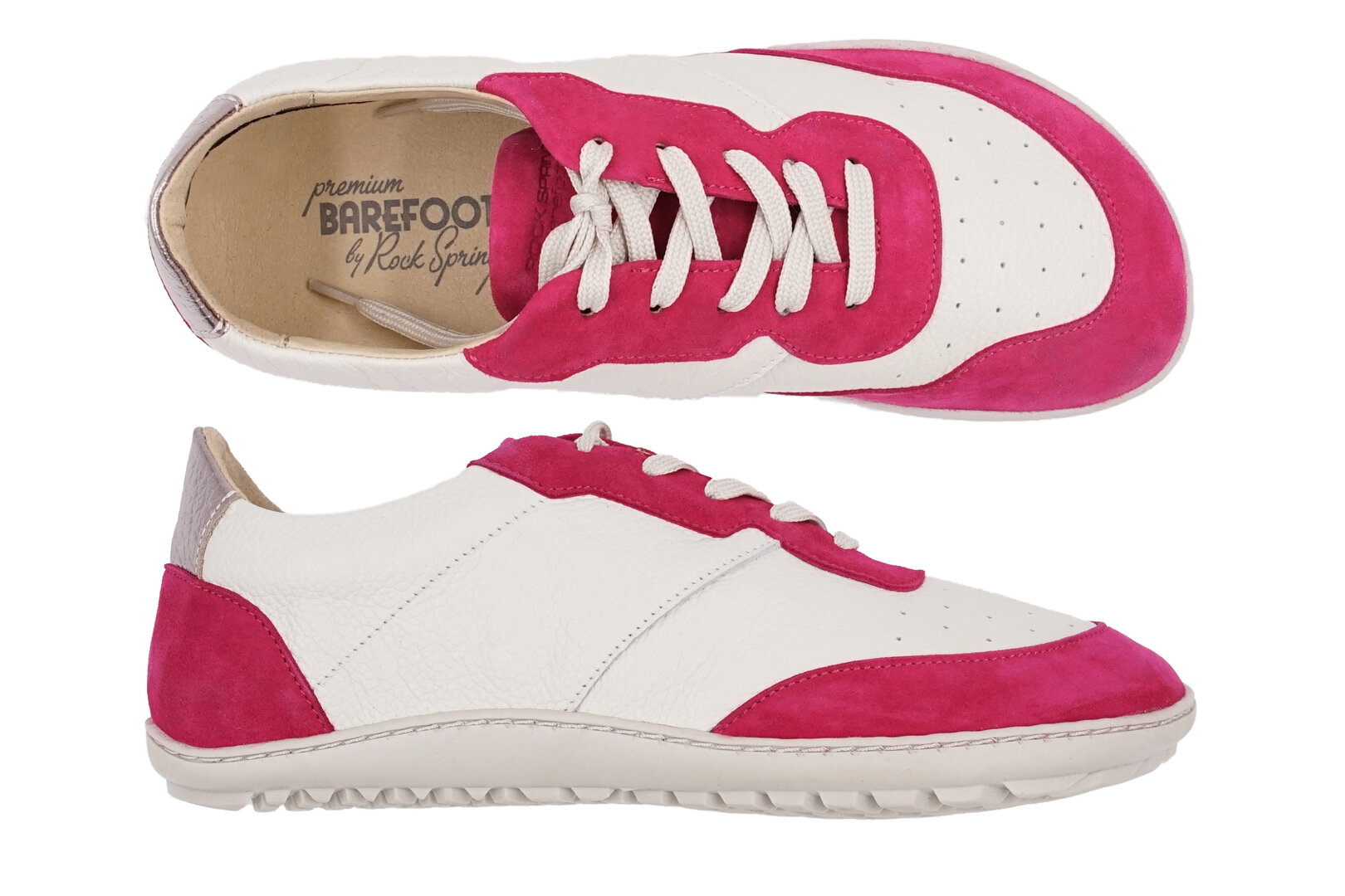 PERTH FLOATTER FUCHSIA/WHITE/NUDE