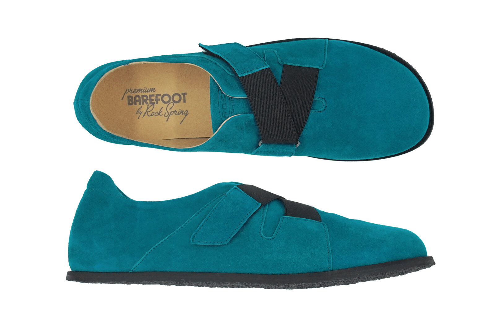 PLYMOUTH KID SUEDE PETROL