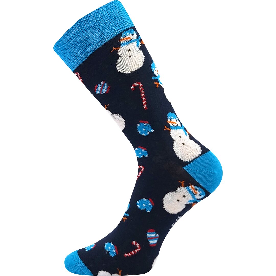 PONOŽKY VÁNOČNÍ SNĚHULÁK