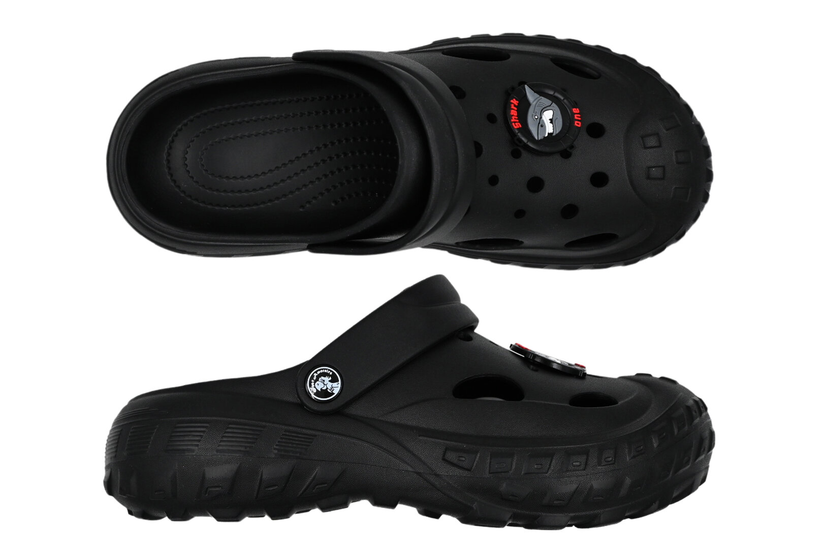 SANDÁLE CLOGS W BLACK
