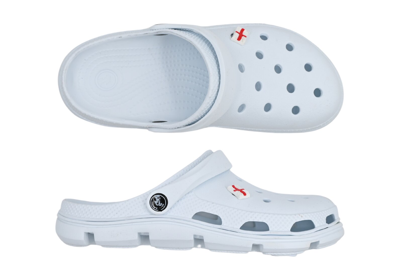 SANDÁLE CLOGS W WHITE/WHITE