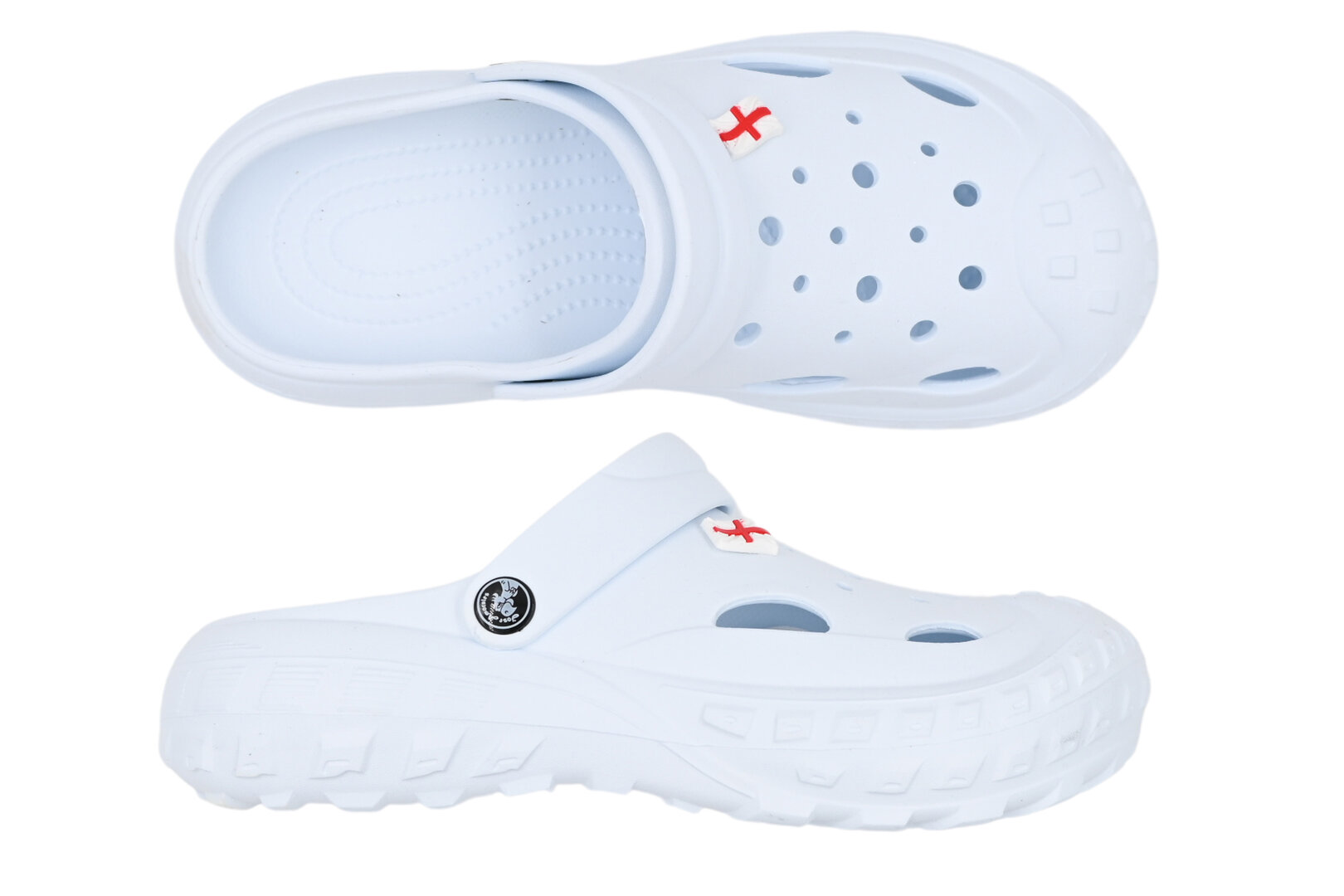 SANDÁLE CLOGS W WHITE