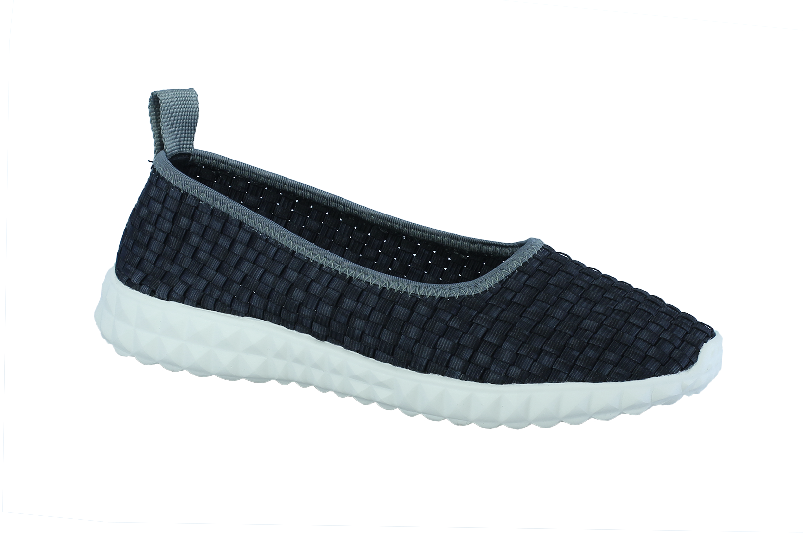 SANYA GREY BLK SMOKE/WHITE SOLE