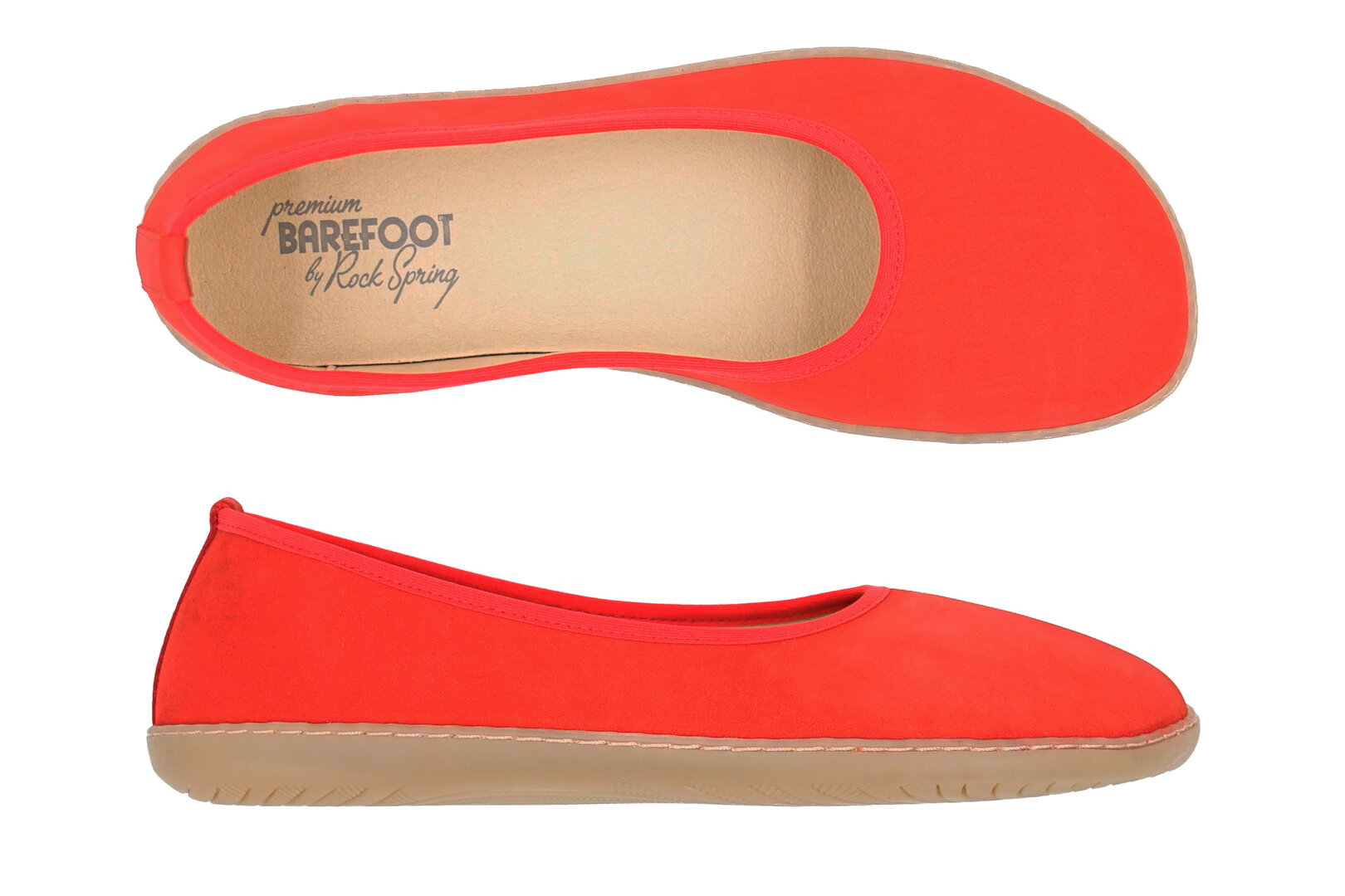STANFORD NUBUCK RED