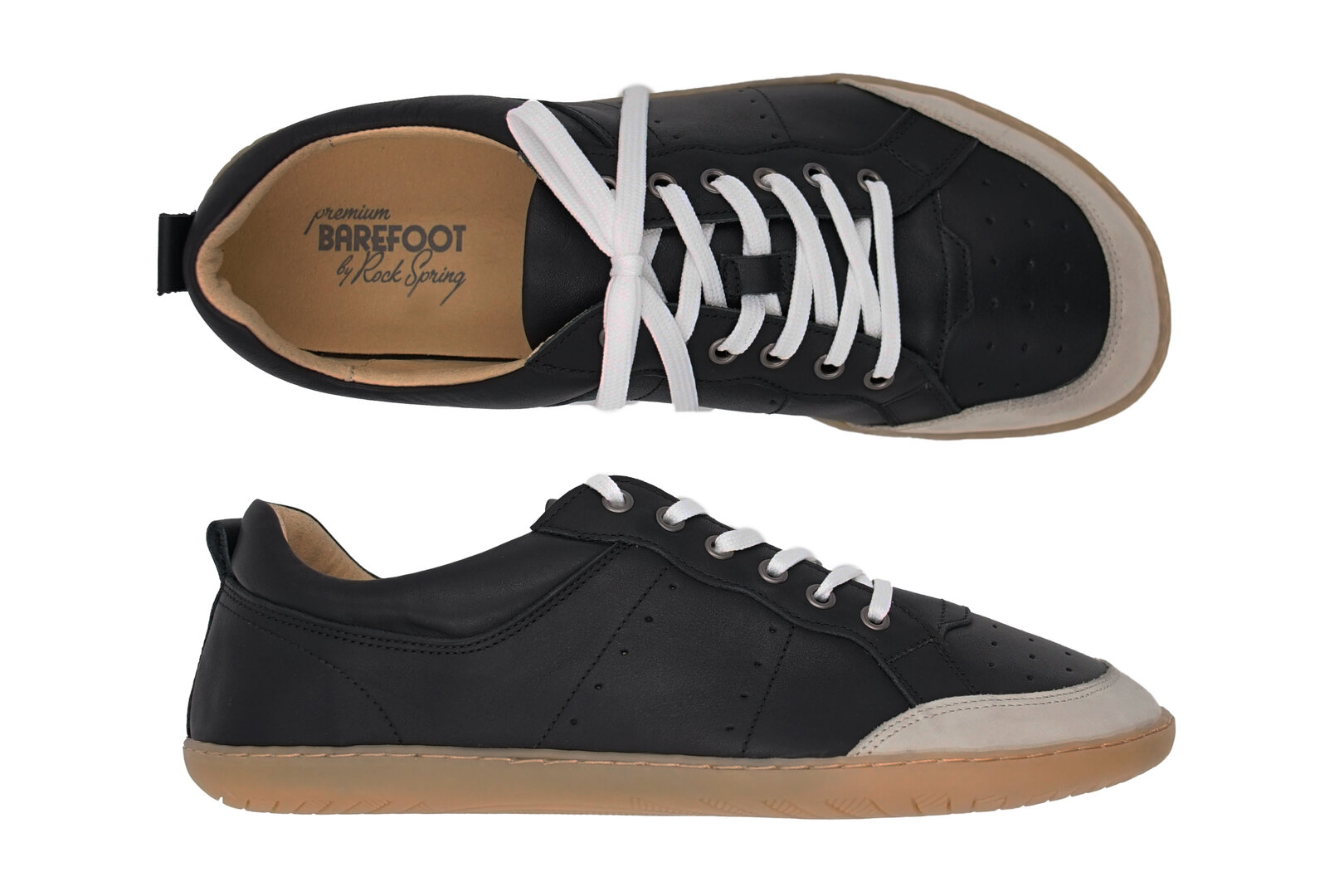 TRENTO NUBUCK WHITE/BLACK