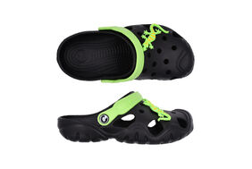 DĚTSKÉ CLOGS BLACK/GREEN